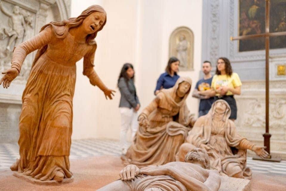 Naples: Guided Sculpture Tour Lamentation over the Dead Christ