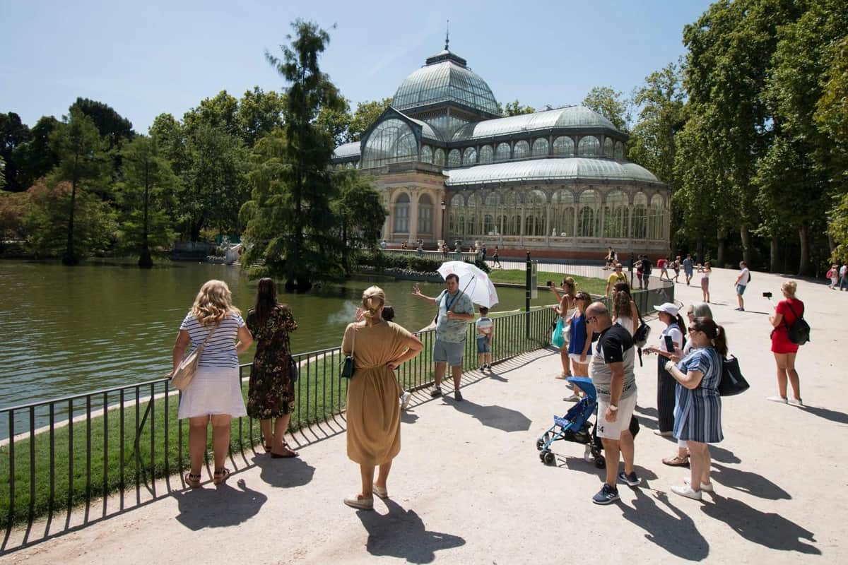 Parc du Retiro de Madrid : visite guidée d'une heure et demie Tour