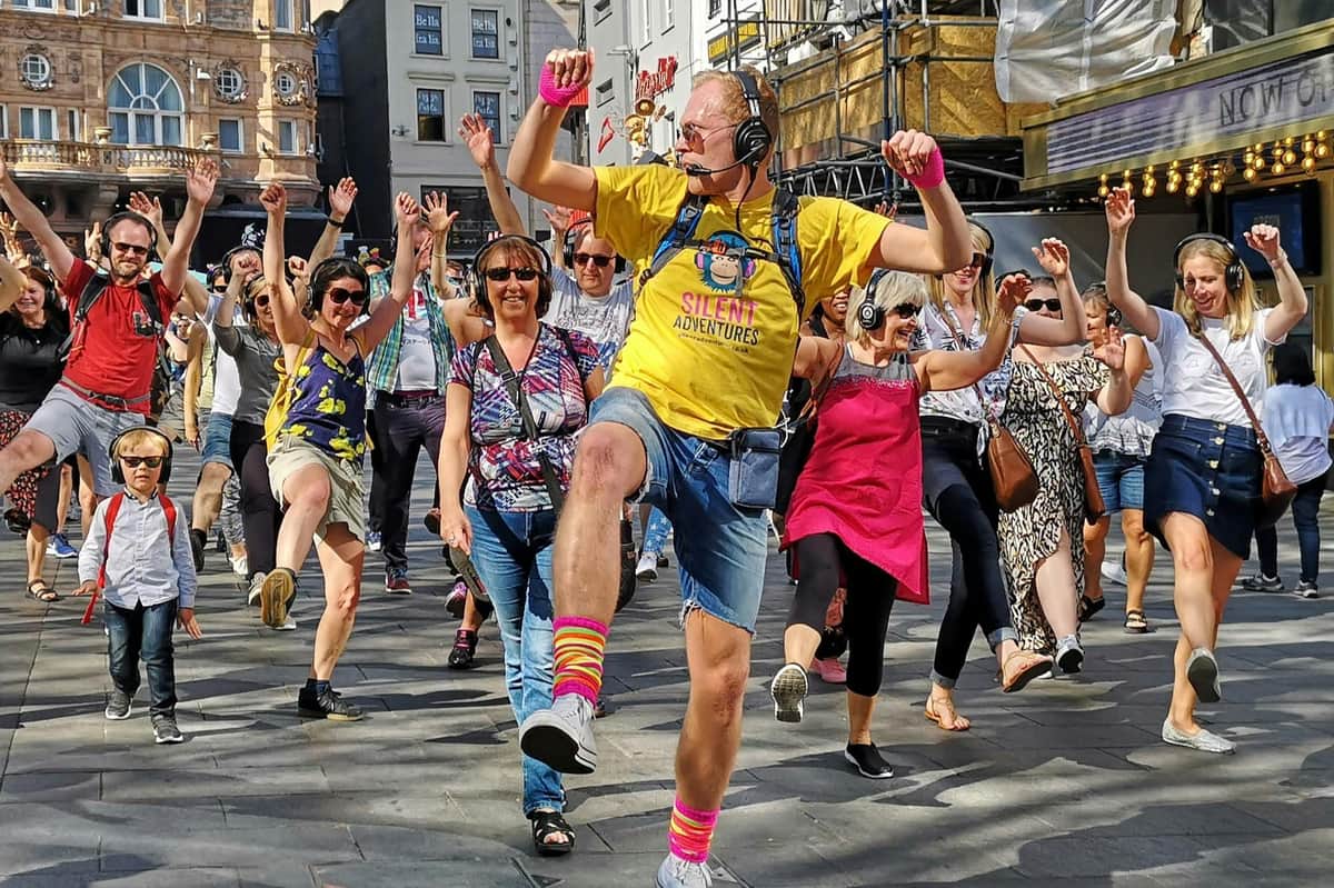 Edinburgh: Guided Silent Disco Adventure (December) A Silent Adventure