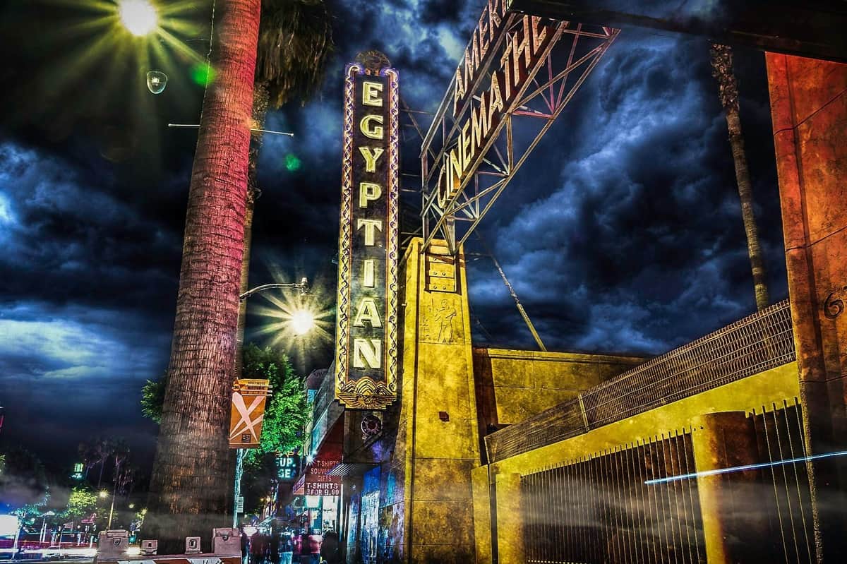 Los Angeles: 2-Hr Haunted Guided Pub Crawl (Los Angeles) Image of the Egyptian signage in LA