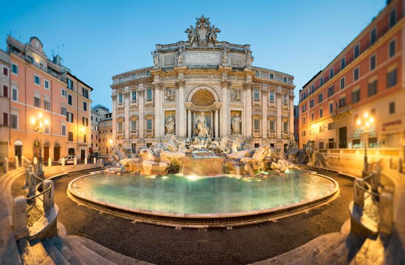 Fontaine de Trevi Rome : Visite guidée de la Domus souterraine (Rome) trevi