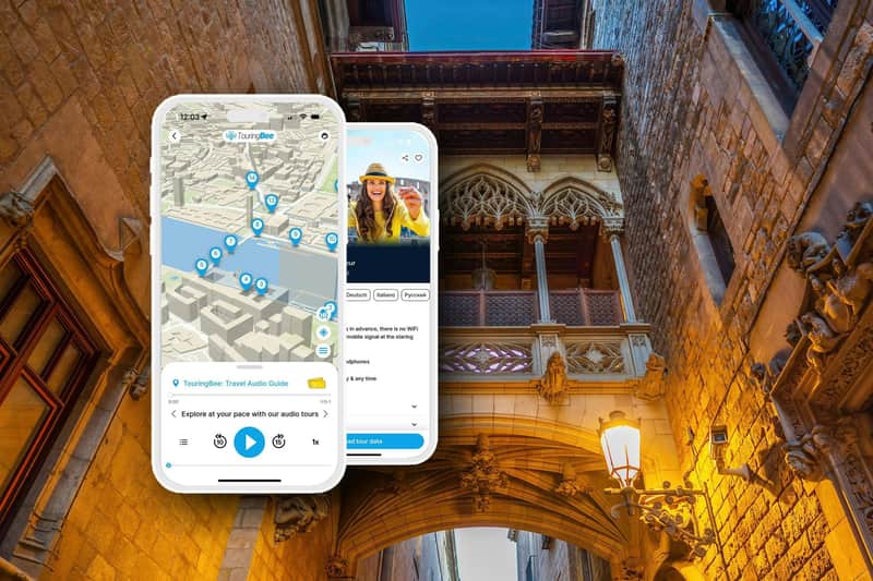 Quartier Gothique de Barcelone : Audio Guide App par TouringBee Quartier Gothique de Barcelone : Audio Guide App par TouringBee