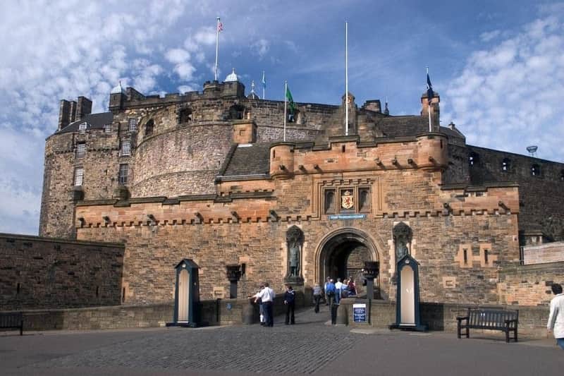 Castle entrance