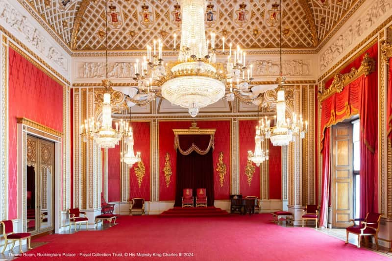 Buckingham Palace : Coupe-file + Guide audio + Visite guidée à pied de Londres