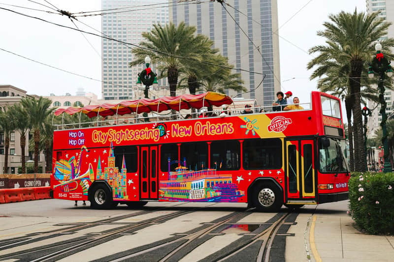 City Sightseeing New Orleans: 3-Day Hop-on Hop-off Bus + 2 Walking Tours City Sightseeing New Orleans